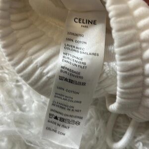 Celine White sweatsuit